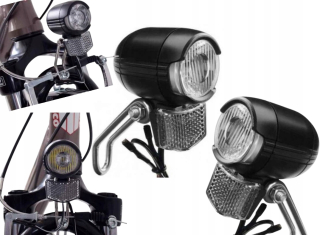 2K osvetlenie na bicykel Dynamo LED svetlo na bicykel 60 lm nábojový generátor